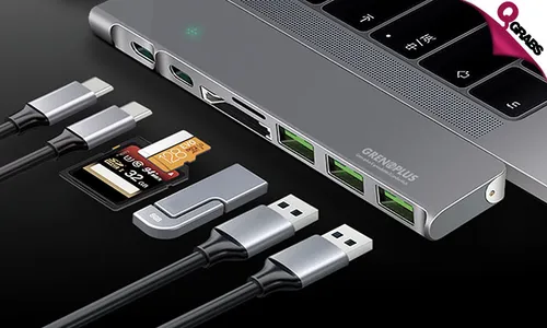 8-in-1 Expandable Combo Hubs for Apple Devices!